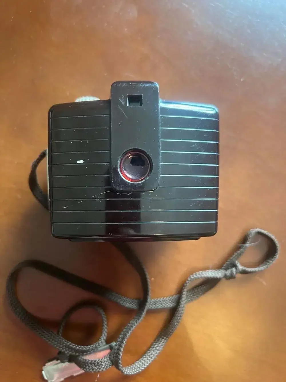 Vintage Kodak Brownie Holiday Flash Camera with Strap. Stage Prop